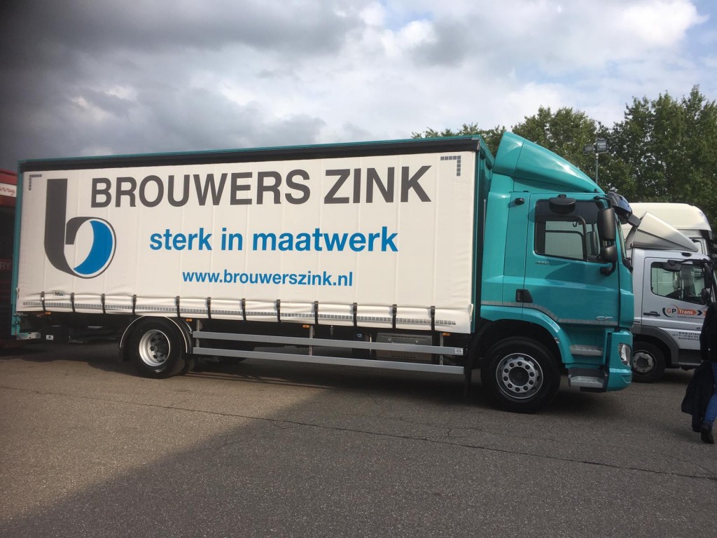Vrachtwagen Brouwers Zink