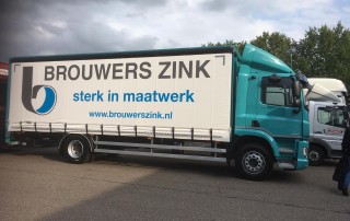 Vrachtwagen Brouwers Zink